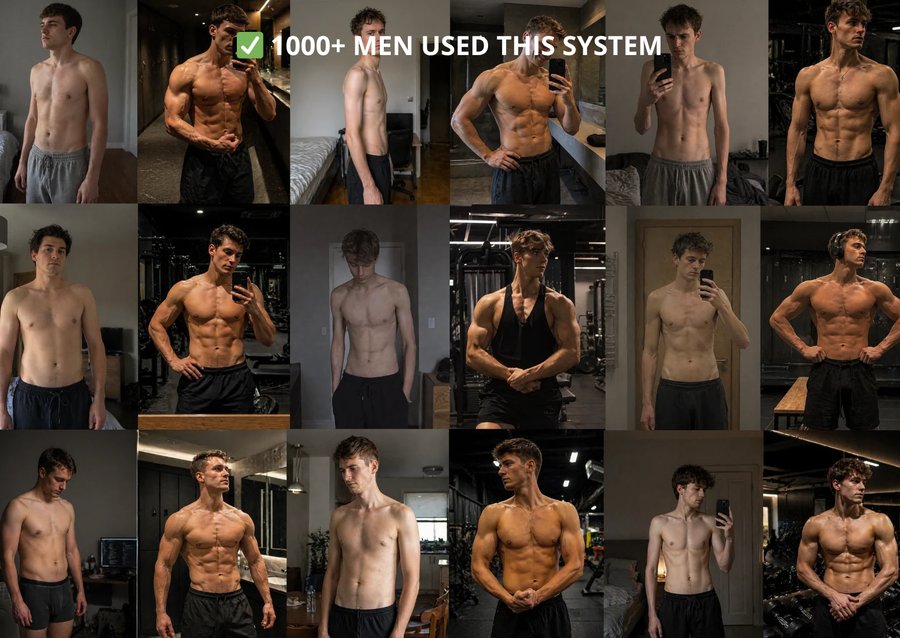Build muscle — skinny to V-shape